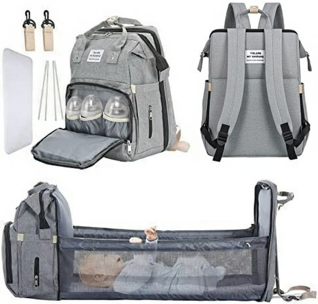 PAÑALERA  Y CUNA  3 EN 1 IMPERMEABLE