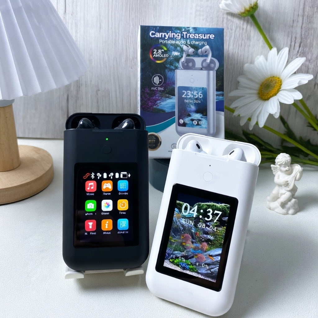 Audifonos 6 Horas Pantalla Power Bank