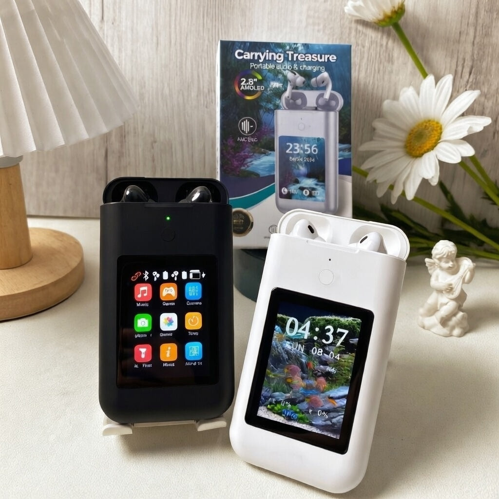 Audifonos 6 Horas Pantalla Power Bank